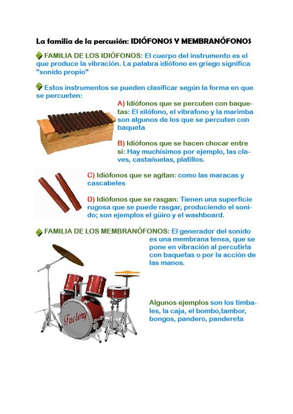 Clasificación de instrumentos musicales 9