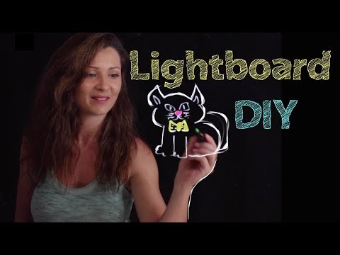 Cómo construir su propio LIGHTBOARD 1 Cómo construir su propio LIGHTBOARD